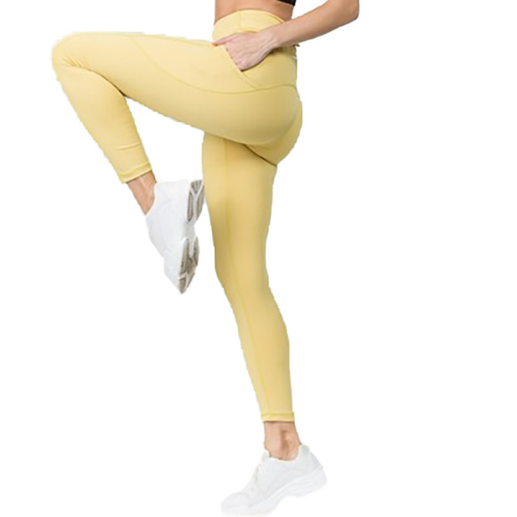 Fit Division Pants - Yoga Legings Workout pants with side pockets